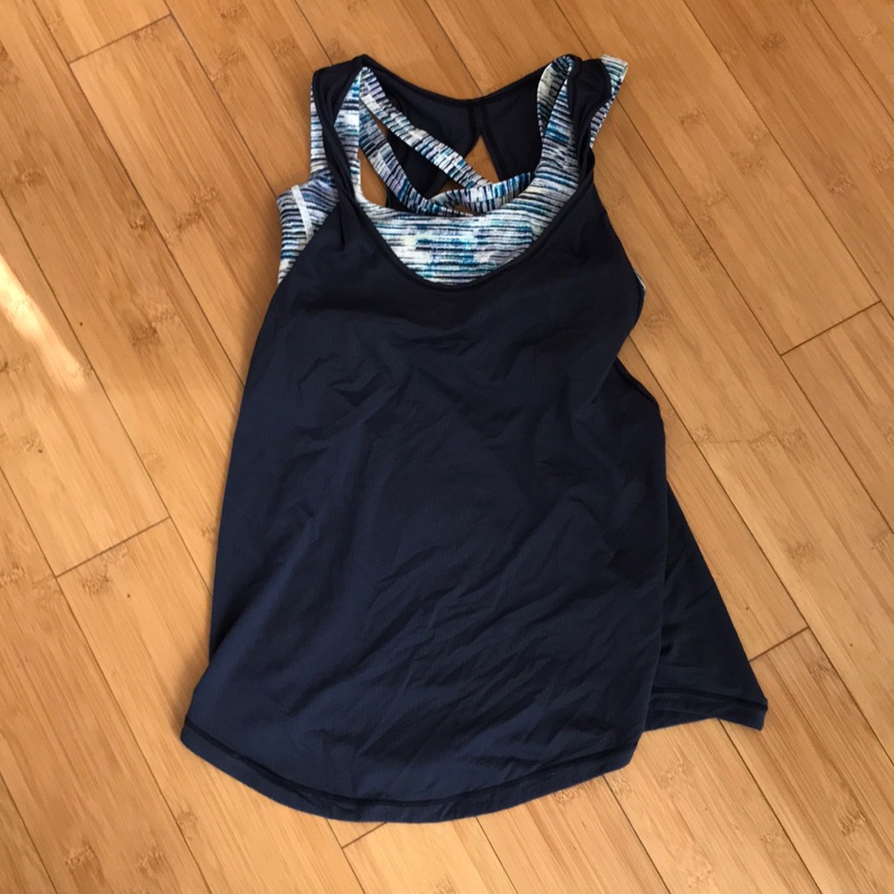 Lululemon Twist Built In Bra Tank